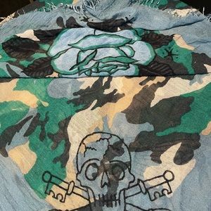 ZADIG&VOLTAIRE MILITARY DESIGN SCARF